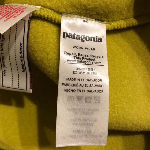 LIKE NEW!! Patagonia Synchilla Fleece Pullover - Picture 4 of 5